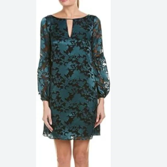 green emerald velvet dress Amazon.com: Vince Camuto, Women's, Lace Shift Dress, Coral, 6 : Clothing,  Shoes & Jewelry main image 1